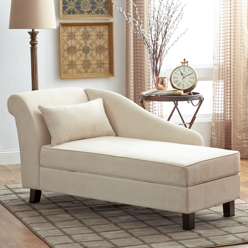 Three Posts Verona Storage Chaise Lounge & Reviews Wayfair